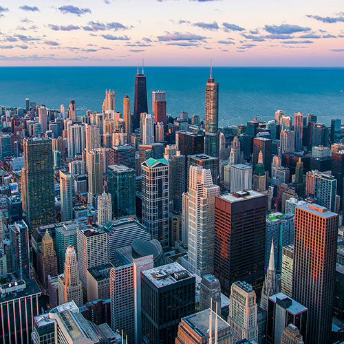 chicago sky view