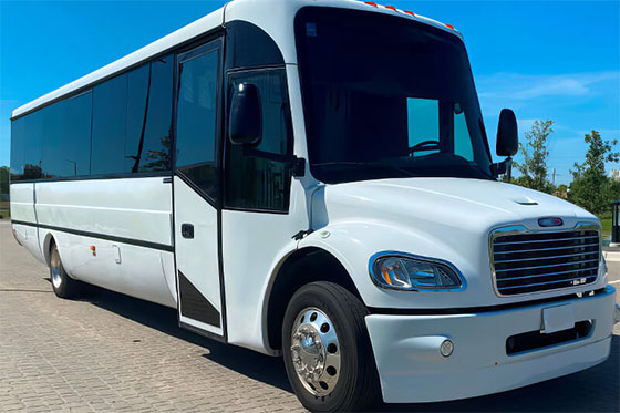 30 passenger party bus exterior